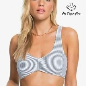Roxy Beach Classics Athletic Bikini Top Size XS